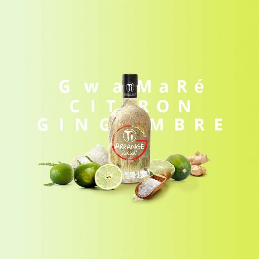 TI ARRANGE GWAMARE CITRON GINGEMBRE 70cl