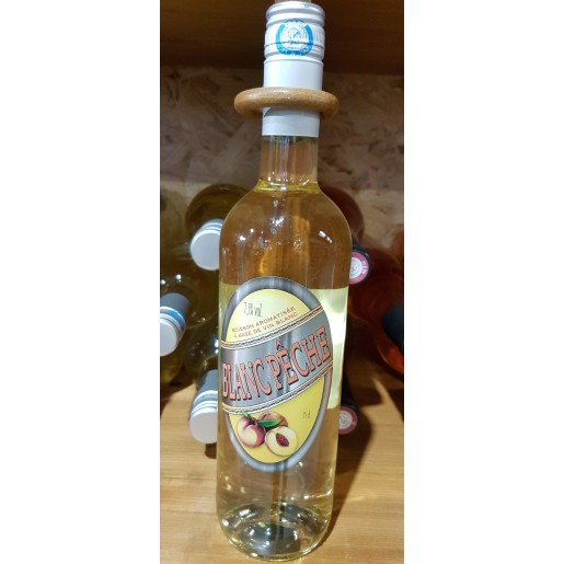 Vin fruité Blanc Pêche 75 cl