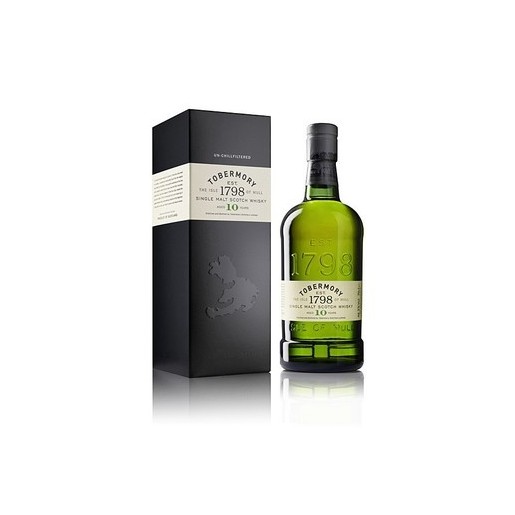 Tobermory 10 ans Single Malt Ecossais 70cl