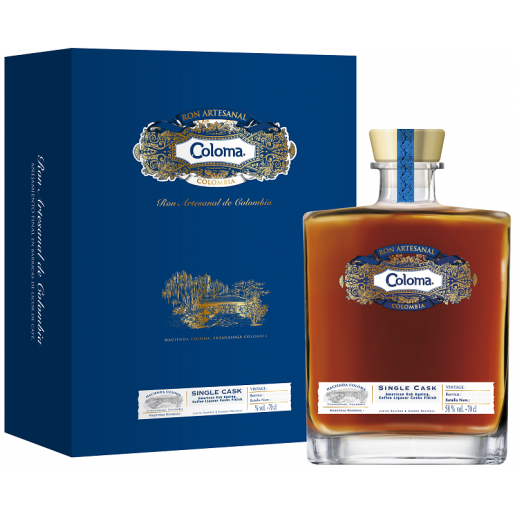 Coffret Coloma Single cask 2007 PVB 40 ans DUGAS 70cl