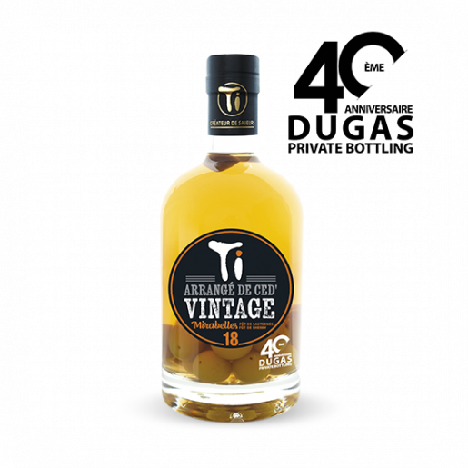 TI'ARRANGE MIRABELLE VINTAGE 40 ans DUGAS 70cl