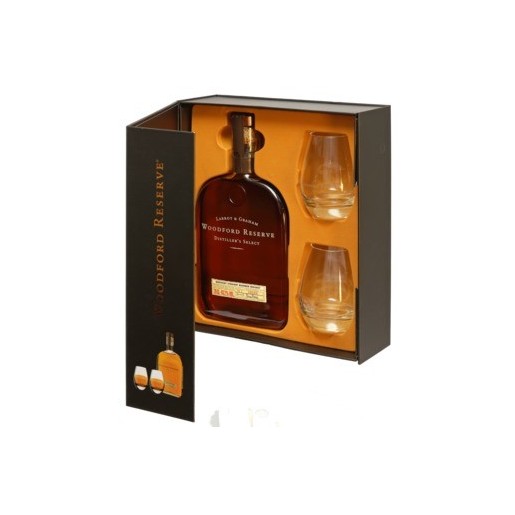 Coffret Woodford Reserve 70cl + 2 verres