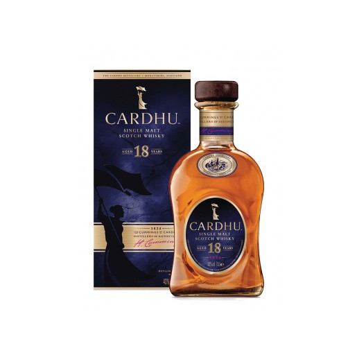 Whisky CARDHU 18 ans Single Malt 40%vol. 70cl