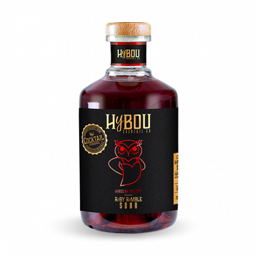 HYBOU RUBY RUMBLE SOUR 70 cl 21.5°VOL