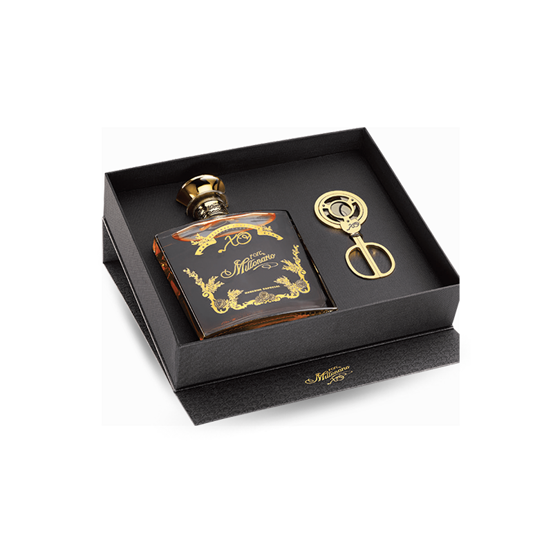 Coffret Rhum Millonario XO Rhum Vieux du Pérou 70cl 40° + coupe cigare