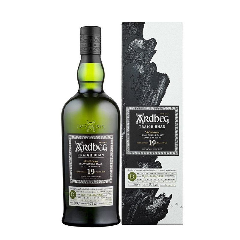 Whisky Ardbeg Traigh Bhan The Ultimate 19 ans 46.2%vol 70cl