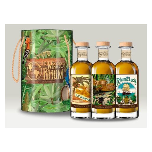 Coffret 3x20cl Maison du Rhum 3 Origines