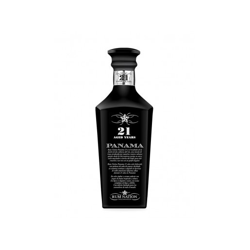 Rhum NATION PANAMA 21 ans 43% 70cl