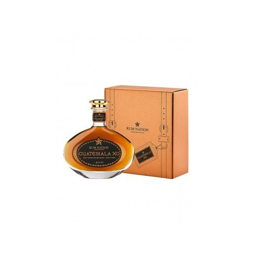 Rhum NATION GUATEMALA XO 2ème anniversaire Decanter 40%vol. 70cl