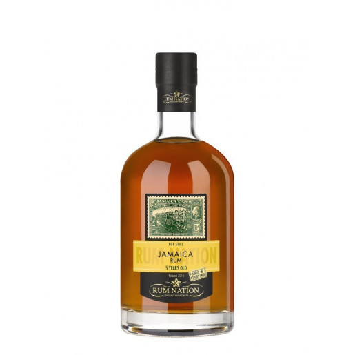 Rhum NATION 5 ans JAMAICA POT STILL SHERRY OLOROSO 50%vol. 70cl