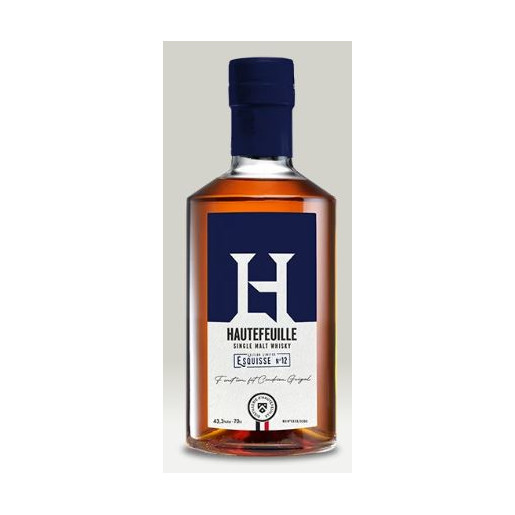 Whisky Français Hautefeuille Edition limitée Esquisse n°12 Single Malt 70cl
