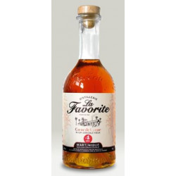 Rhum La Favorite Coeur de Canne 4 ans 70cl 42%vol