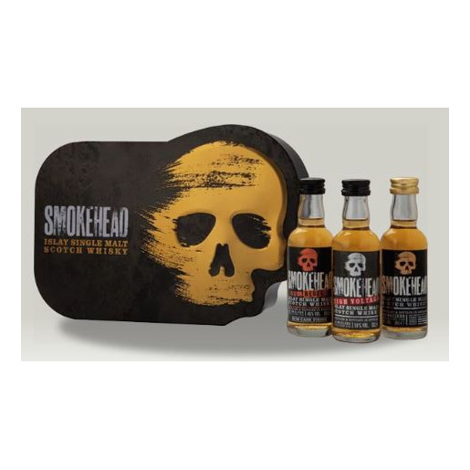 Coffret Whisky Smokehead Mignonettes 3 x 5cl 49°