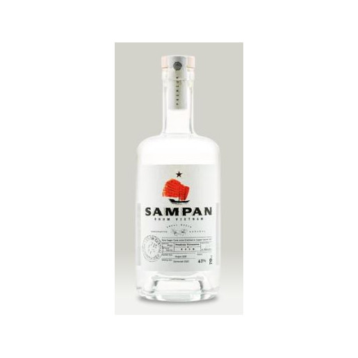 Rhum Sampan Blanc Vietnam 43%vol. 70cl