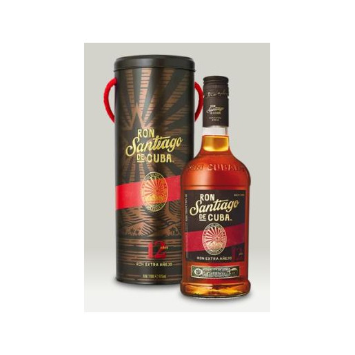 Rhum Santiago de Cuba 12 ans 40%vol. 70cl