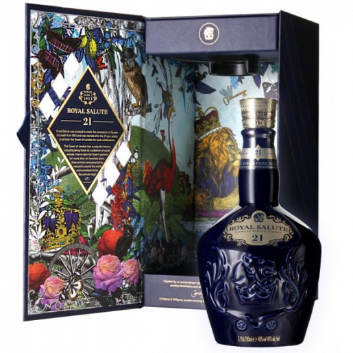 Whisky Chivas Royal Salute blended scotch 21 ans 70 cl 40%vol