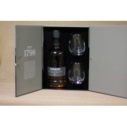 Coffret Ledaig Single Malt 10 ans + 2 verres