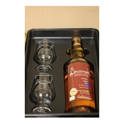 Coffret Métal Benromach 10ans + 2 verres