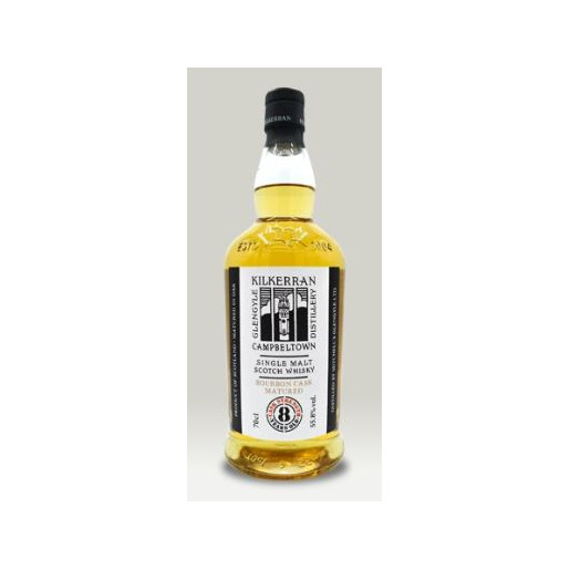 Whisky Kilkerran 8 ans Bourbon Cask matured 70cl 55.8%vol.