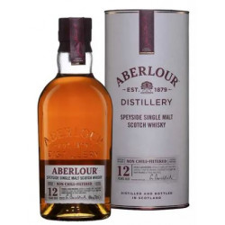 Whisky Aberlour 12 ans no chill speyside single malt scotch 48%vol 70cl