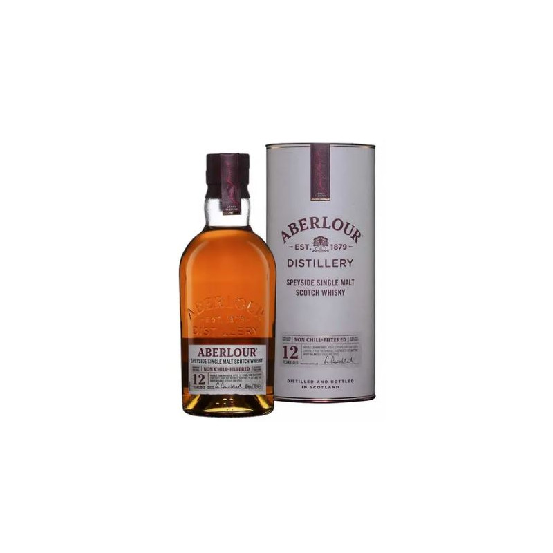 Whisky Aberlour 12 ans no chill speyside single malt scotch 48%vol 70cl