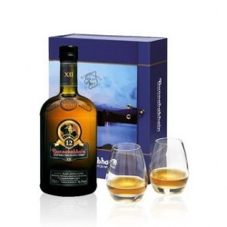 Coffret Bunnahabain 12 ans + 2 verres