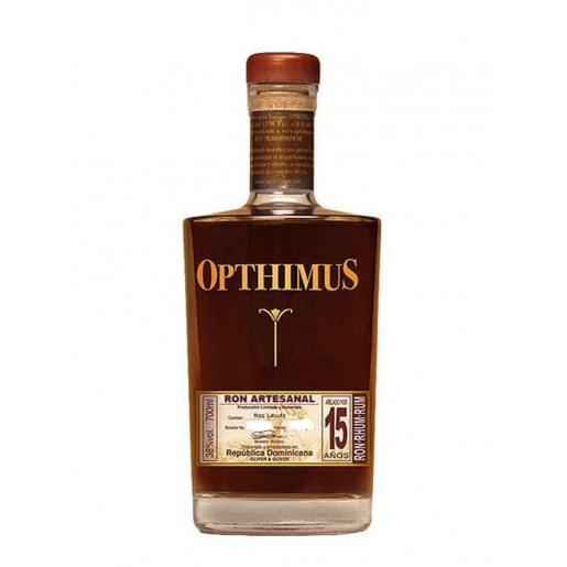 Rhum Opthimus solera 15 ans 70 cl 38%vol.