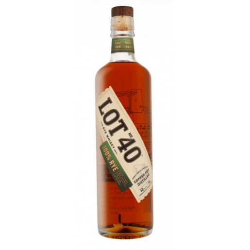 Lot N°40 100% RYE 43%vol. 70cl