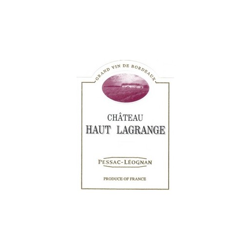 Chateau Haut Lagrange Pessac-Léognan 2011