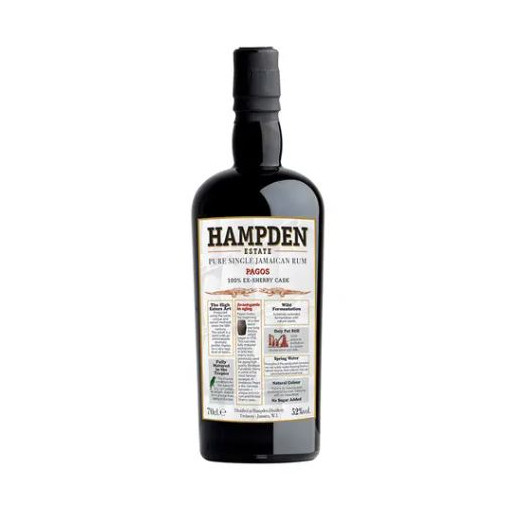 Rhum Hampden PAGOS 2023 52%vol. 70cl