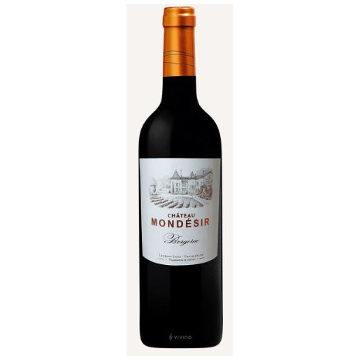 Bergerac Château Mondésir AOP 75cl 12.5%vol.