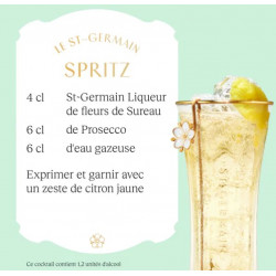 recette liqueur St-germain