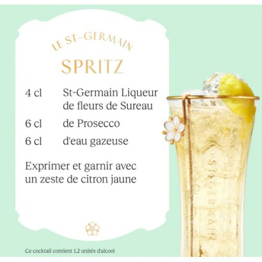 recette liqueur St-germain