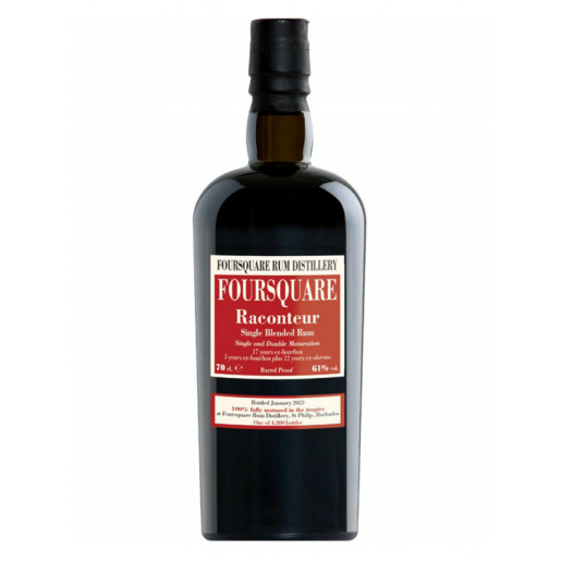 FOURSQUARE Raconteur Single Blended Rum 61° 70cl