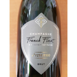 Champagne Franck Finot Cuvée Parcellaire bouteille 75cl