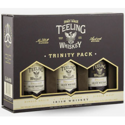 Coffret Whisky Teeling 3x5 cl Trinity pack 46%vol 15cl