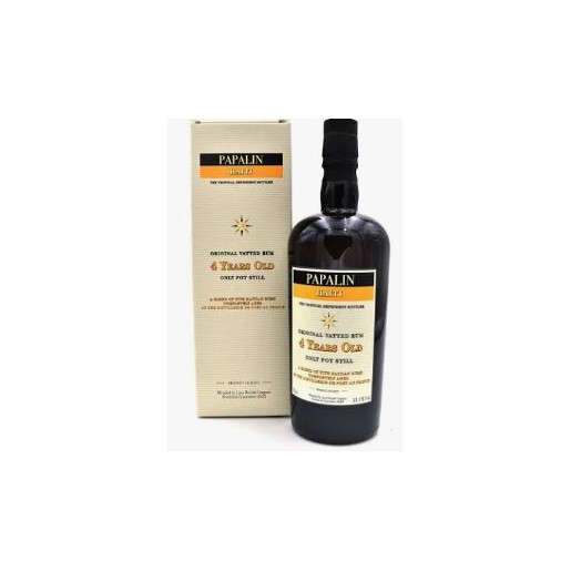 Rhum PAPALIN Haïti 4 ans 53.1% 70cl