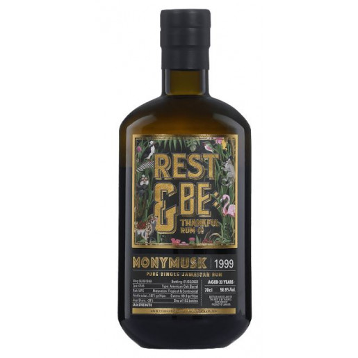Rhum Rest & Be Thankful Monymusk 22 ans 1999 58.9% 70cl