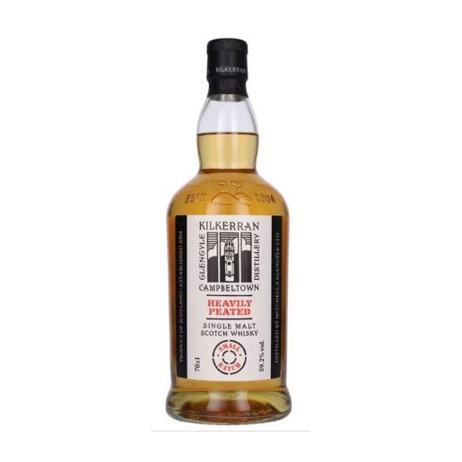 Whisky écossais Kilkerran Heavily Peated Single malt Small batch 70cl 57.9%vol.