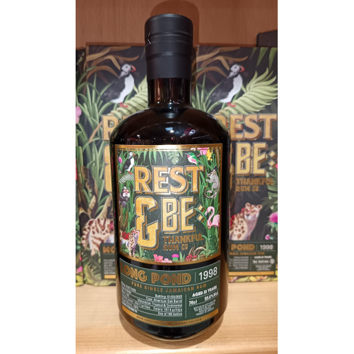 Rhum Rest & Be Thankful Long Pond 23 ans 1998 59.6% 70cl