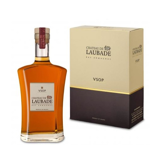 Carafe Athos VSOP Bas Armagnac Château de Laubade 40° 70cl