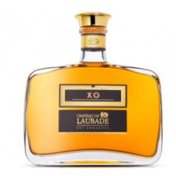 Carafe Diamant Bas Armagnac Chateau de Laubade Xo 70cl