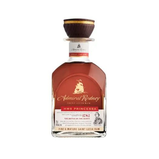 Rhum Admiral Rodney HMS PRINCESSA 40%vol. 70cl