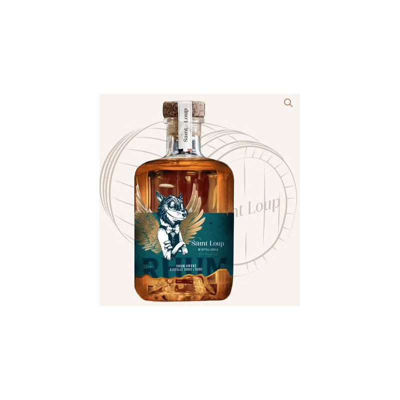 Saint Loup Rhum ambré 70cl 48° Saint Loup Rhum ambré 70cl 48°