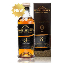 Whisky Rozelieures 8 ans Triple Cask 70cl 42%VOL.