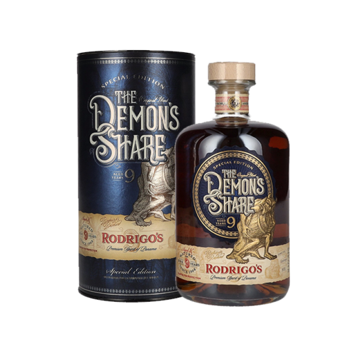 Rhum The Demon's Share Rodrigo's Reserve 40%vol. 70 cl