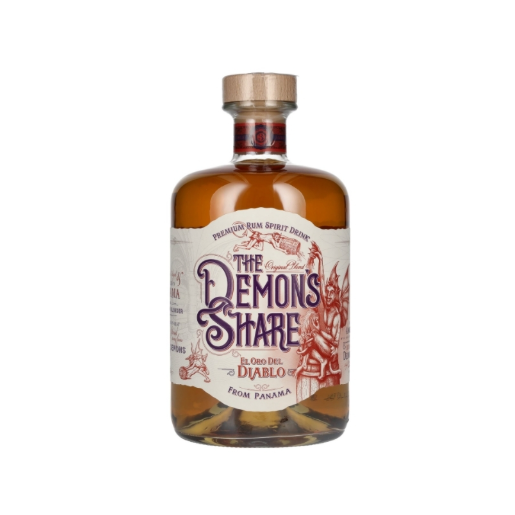 Boisson spiritueuse à base de rhum The Demon's Share El Oro del Diablo 3 ans 70 cl 40%vol.