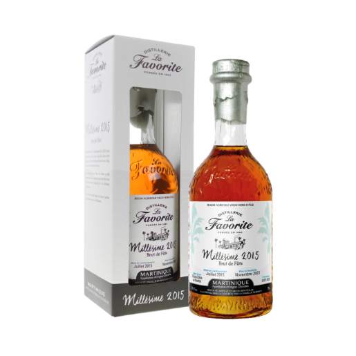 Rhum La Favorite Brut de Fûts Millésime 2015 70cl 51.9%vol