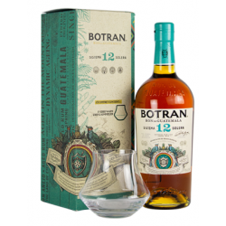 Rhum Botran Sistema 12 solera Guatemala avec 1 verre 70cl 40%vol.