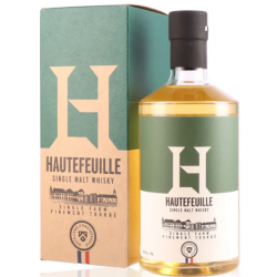 Whisky Français Hautefeuille Single Farm Finement tourbé 70cl 43.3%vol.